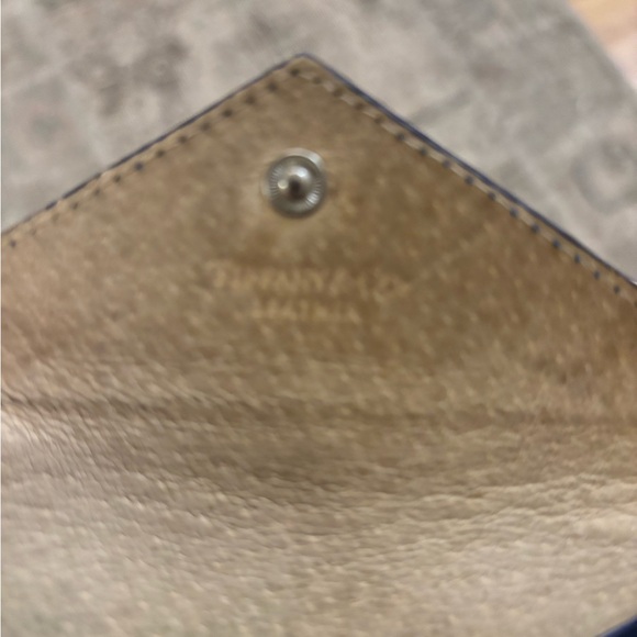 Tiffany & Co. Dark blue patent leather card holder - Picture 5 of 8